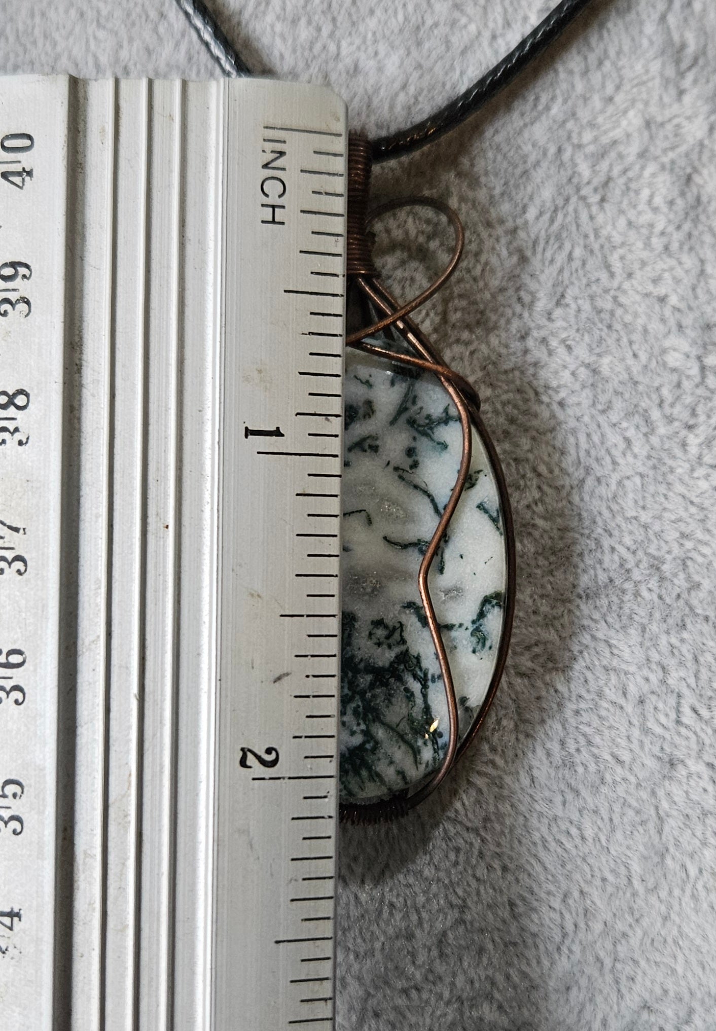 Unique Tree Agate Pendant