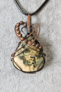 Unique Lemon Chrysoprase Pendant