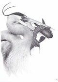 'Catch Of The Day' - Limited Edition Heron Art Print